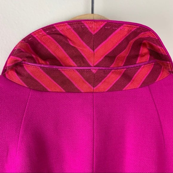 NWT Talbots Fuchsia Pink Blazer Gold Buttons 22W - Picture 5 of 16